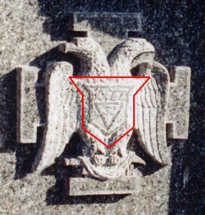 As you can see, the Knights of Columbus logo merely added a pyramid ...
