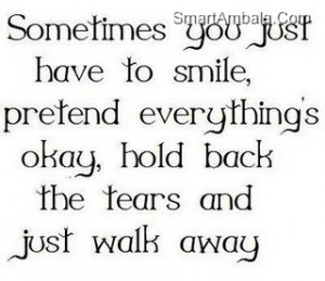 Keep Smiling And One Day