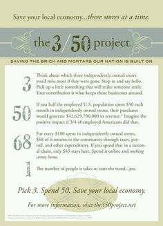 An American message about why shopping local matters - easily adapted ...