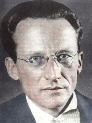 1927 Erwin Schrödinger, physicist. Had a dead/alive cat.