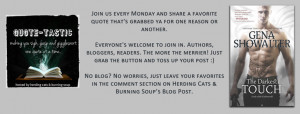 Welcome to Quote-tastic Monday meme hosted by Herding Cats & Burning ...