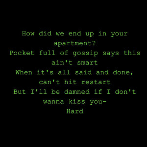dark, green, lust, lyrics, quote, rap, slug, song, typography