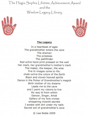 Legacy Poem