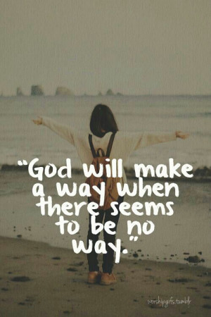 God will make a way