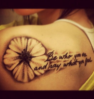 ... quote and a cherry blossom527557, Seuss Quotes, Ideas Tattoo, Tattoo