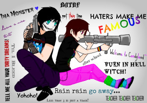 BOTDF //me and my sissy// by InuyashaXKagome7