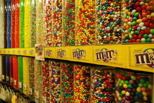 candy, colorful, confeti, m&m