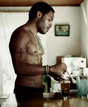 Lenny Kravitz gorgeous at 47 discusses The Hunger Games, daughter ...
