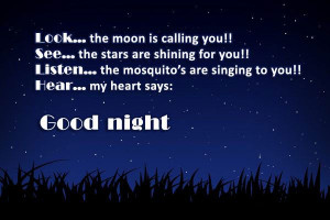 My Heart Says Good Night