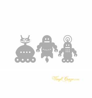 Home > Kids & Nursery > Three Cute Robots