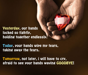 The worst kind of broken hearts are the kinds that you can never get ...