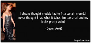 More Devon Aoki Quotes