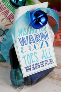 Cozy Toes Holiday Printable