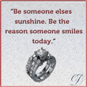 Shine like a #Diamond and make the world smile