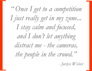 Jordyn Wieber Gymnastics Quotes