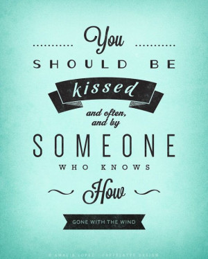 Movie quote print. Gone with the wind quote. Typography poster. You ...