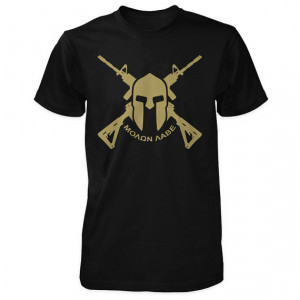 Molon Labe AR-15 Spartan Mens T-Shirt - Come and Take Leonidas Quote