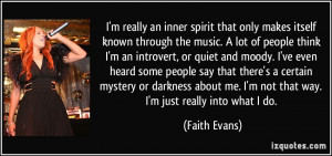 really an inner spirit that only makes itself known through the ...