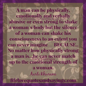 Women Are Emotionally Stronger Than Men.