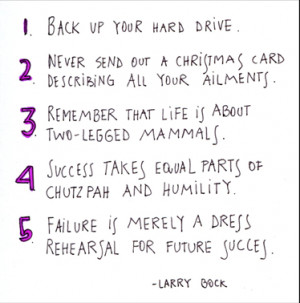 ... quotes Life Lessons Larry Bock Funny Quotes About Life Lessons