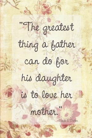 love her mother! - Elaine Dalton