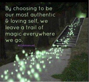 Love this message- authenticity is your magic and your power!