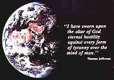 Quotation on the Jefferson Memorial