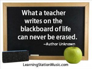 Teachers Make a Positive Lasting Impression Your influence on children ...