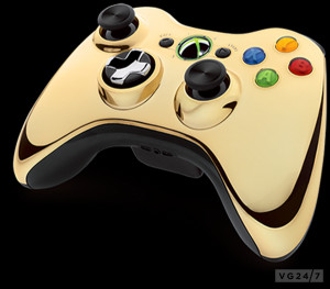 Xbox 360′s Gold Chrome controller unveiled, coming August