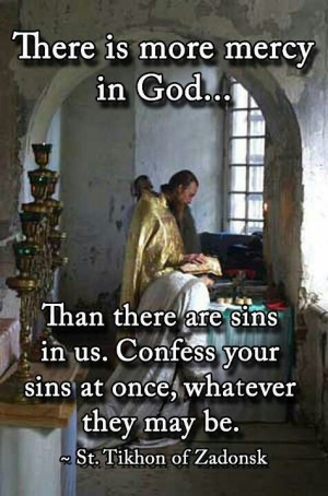 There is more mercy in God than there are sins in us...