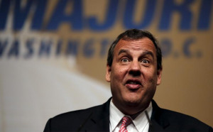 New Jersey Gov. Chris Christie addresses a legislative luncheon held ...
