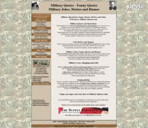 Military-Quotes.com - Top Military Resource Award