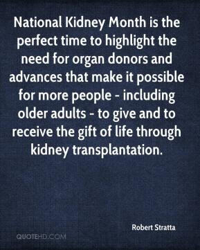 National Kidney Month is the perfect time to highlight the need for ...