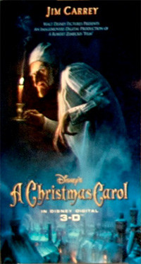 Jim Carrey as Scrooge in A Christmas Carol