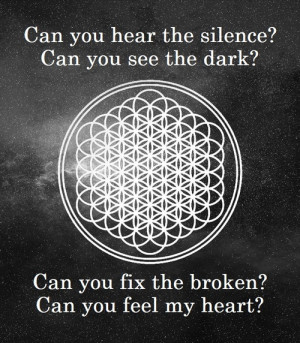 MY EDIT Bring Me The Horizon bmth Sempiternal can you feel my heart