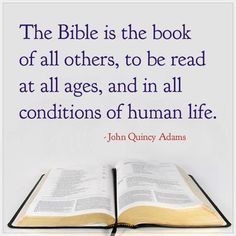 The Bible is the book of all others More