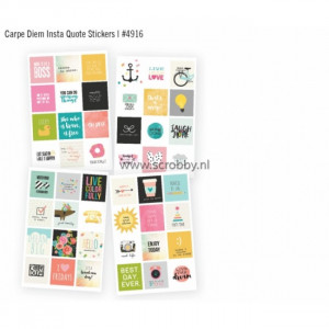 ... Stories SN@P! » Simple Stories Carpe Diem Stickers 4x6 Insta Quote