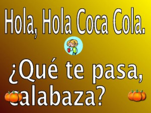 Fun Rhyme for the Beginning of Spanish Class!