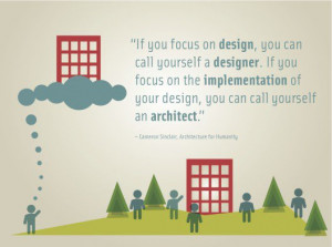 You can get into Architecture for one of two reasons: good ...