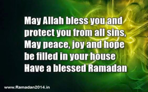 Ramadan Kareem Wishes - Best Ramadan 2014 Messages