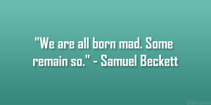 Samuel Beckett Quote