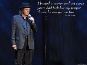 Steven Wright Bad Luck Quotes Images, Pictures, Photos, HD Wallpapers
