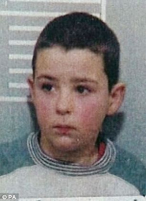 ... wrongly accused him of being James Bulger child killer Robert Thompson
