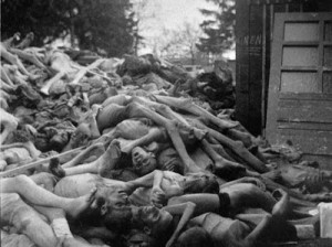 Holocaust: this is what racism/humanity is capable of. In