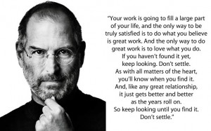 Tuesday Quotes: Steve Jobs on what you do for a living
