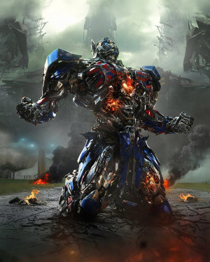 ... Of Bumblebee And Optimus Prime From Transformers 4 Age Of Extinction