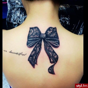 Bow Tattoo in 3D, looks Super Real! Do I need another bow tattoo? Why ...