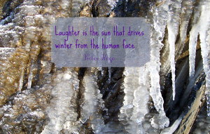 Victor Hugo quote about winter