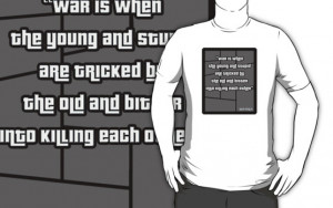 ... › Portfolio › Niko Bellic war quote from GTA 4 - T Shirt
