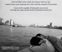 Make My Love Worthy | Inspirational Message on Pravs World